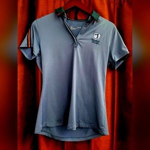 Under Armour Hard Rock Cafe Rivera Maya Golf Polo Shirt Size Medium Womens